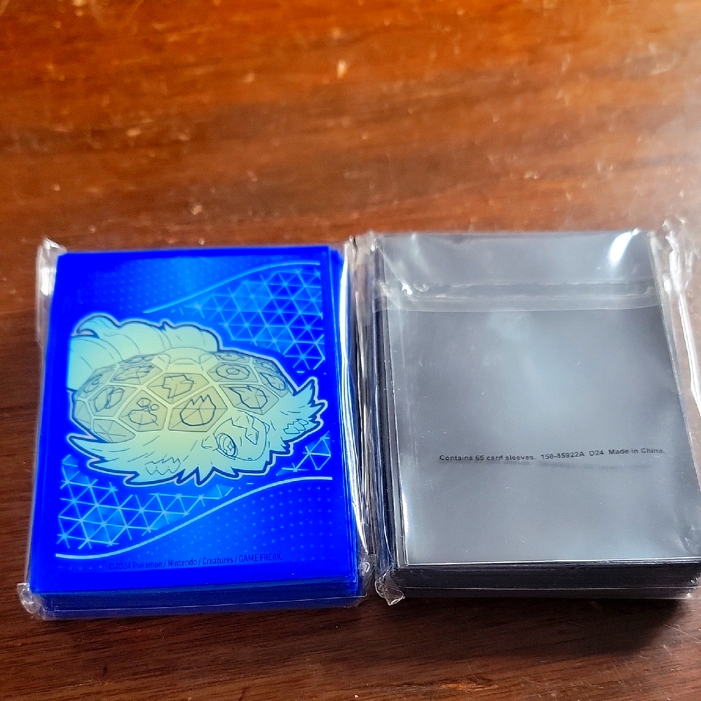 Stellar crown pokemon card sleeves